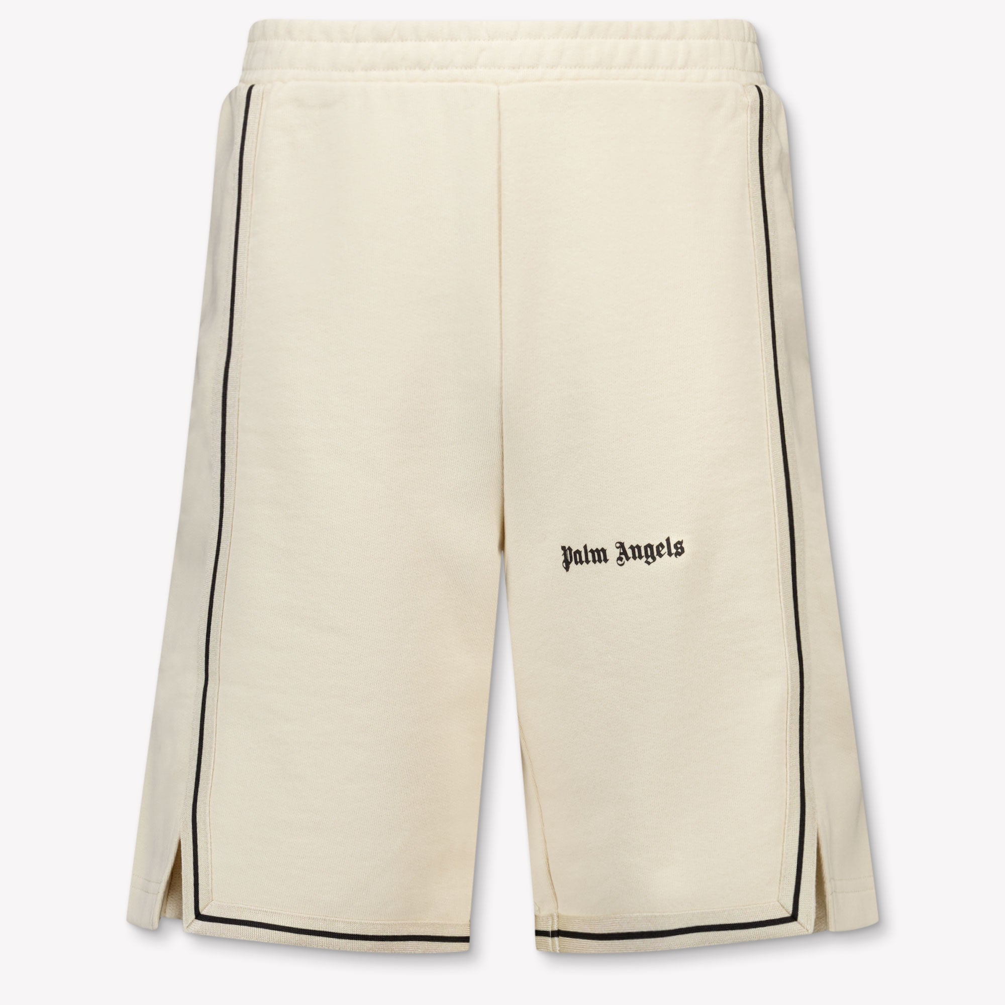 Palm Angels Kids Boys Shorts In Beige