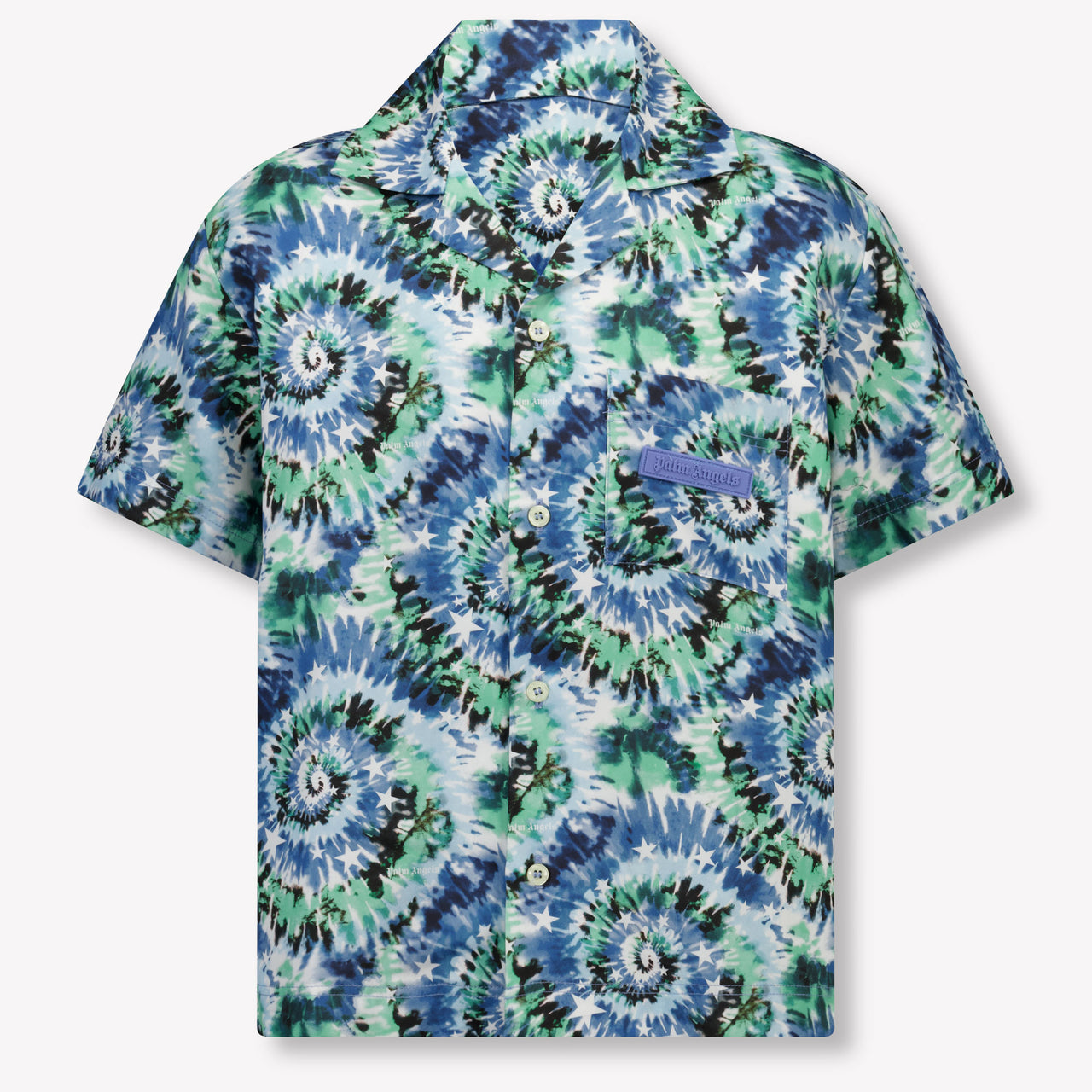 Palm Angels Kinder Jongens Blouse In Blauw