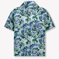 Palm Angels Kinder Jongens Blouse In Blauw