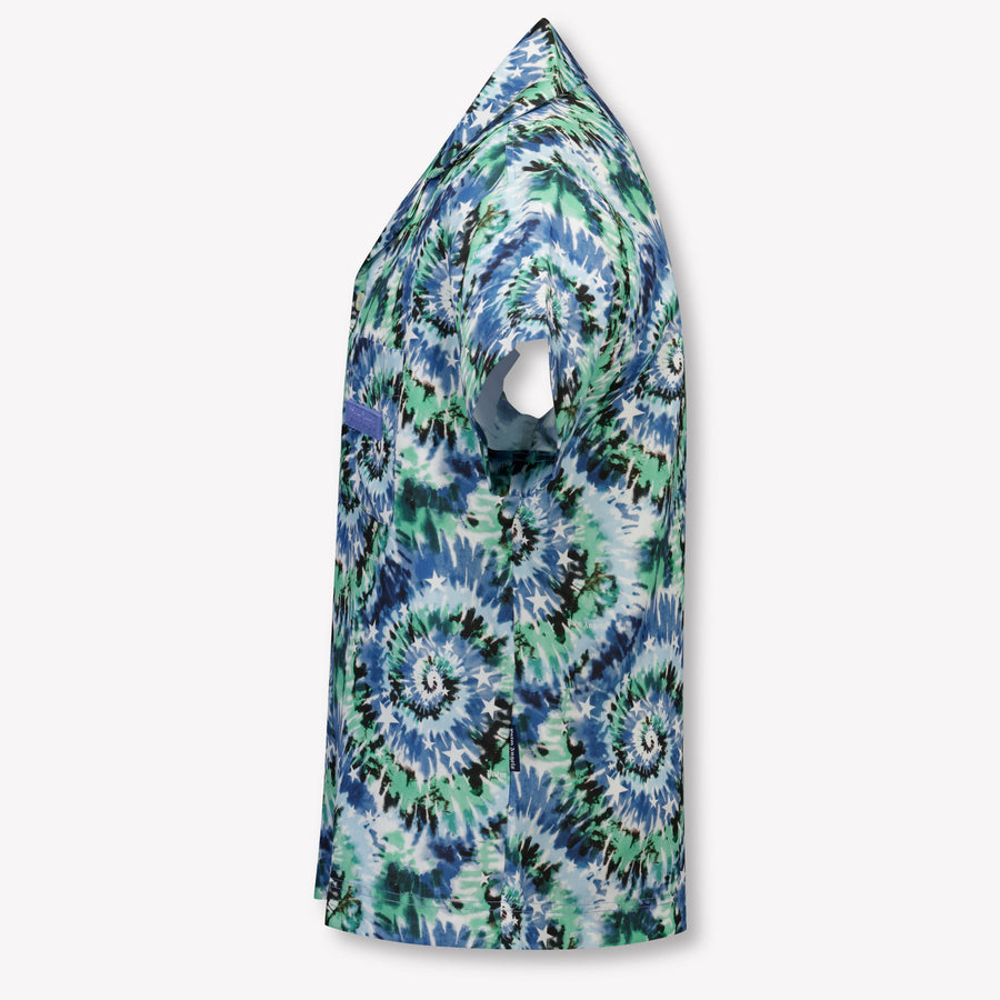 Palm Angels Kinder Jongens Blouse In Blauw