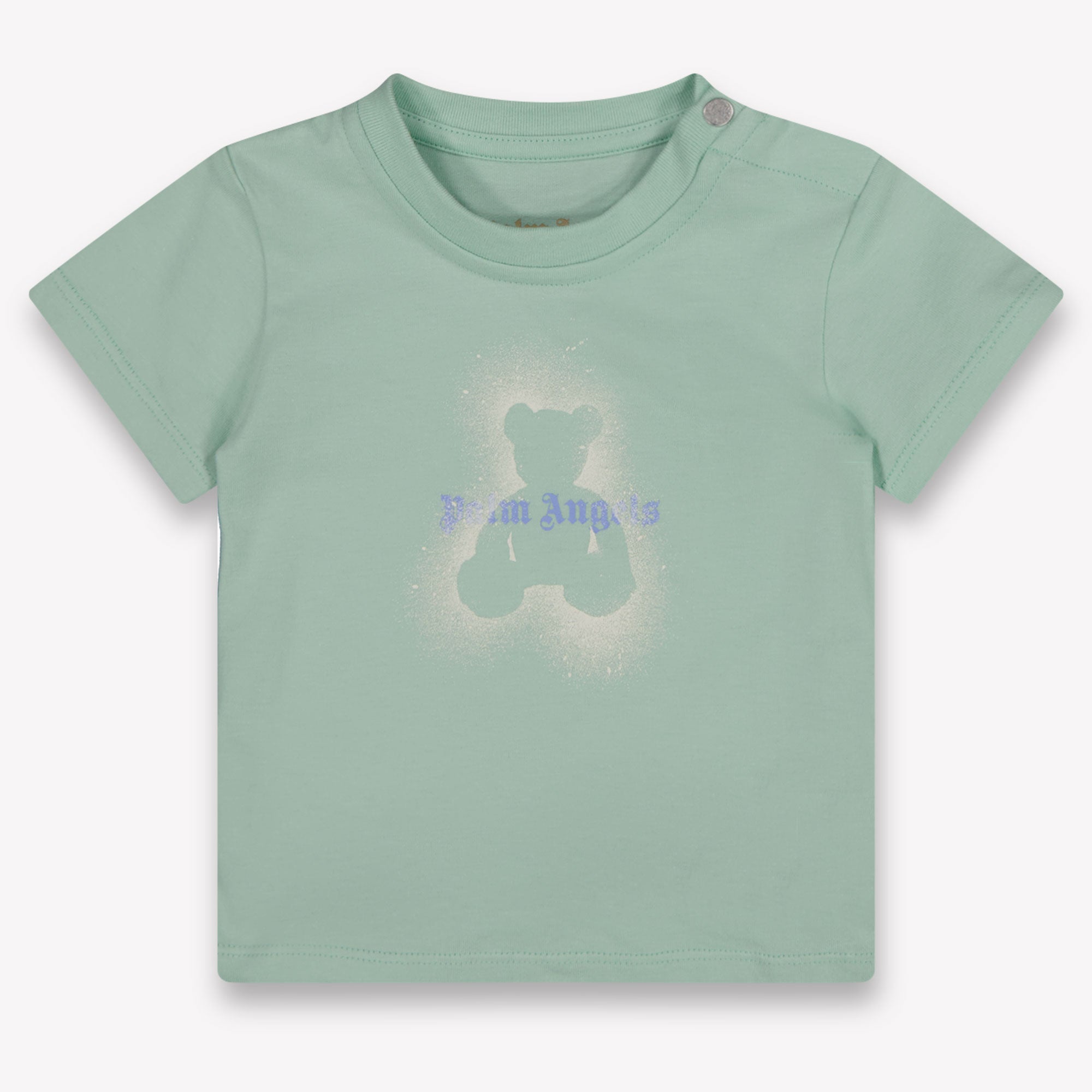 Palm Angels Baby Boys T-Shirt In Light Green