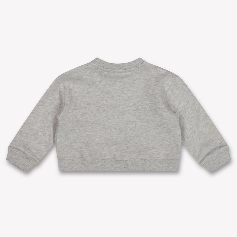 Palm Angels Baby Boys Sweater In Gray