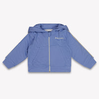 Palm Angels Baby Boys Cardigan In Light Blue