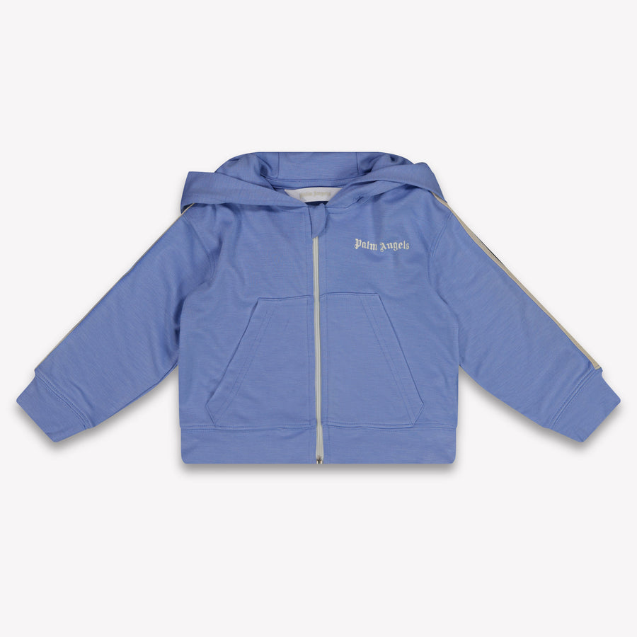 Palm Angels Baby Boys Cardigan In Light Blue