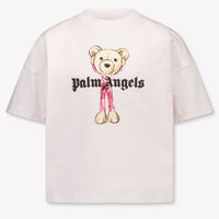 Palm Angels Kinder Meisjes T-Shirt In Roze