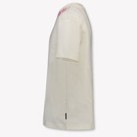 Palm Angels Kinder Meisjes T-Shirt In Off White
