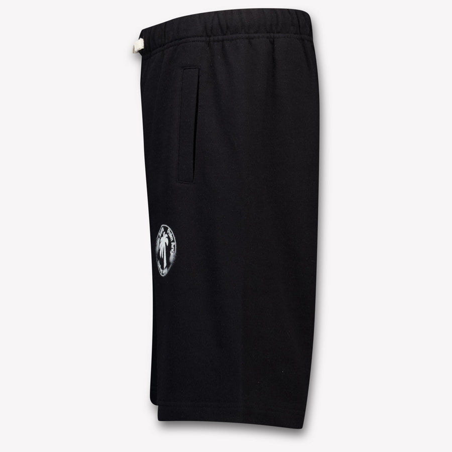 Palm Angels Kinder Jongens Shorts In Zwart