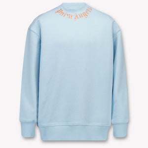 Palm Angels Kinder Jongens Trui In Licht Blauw