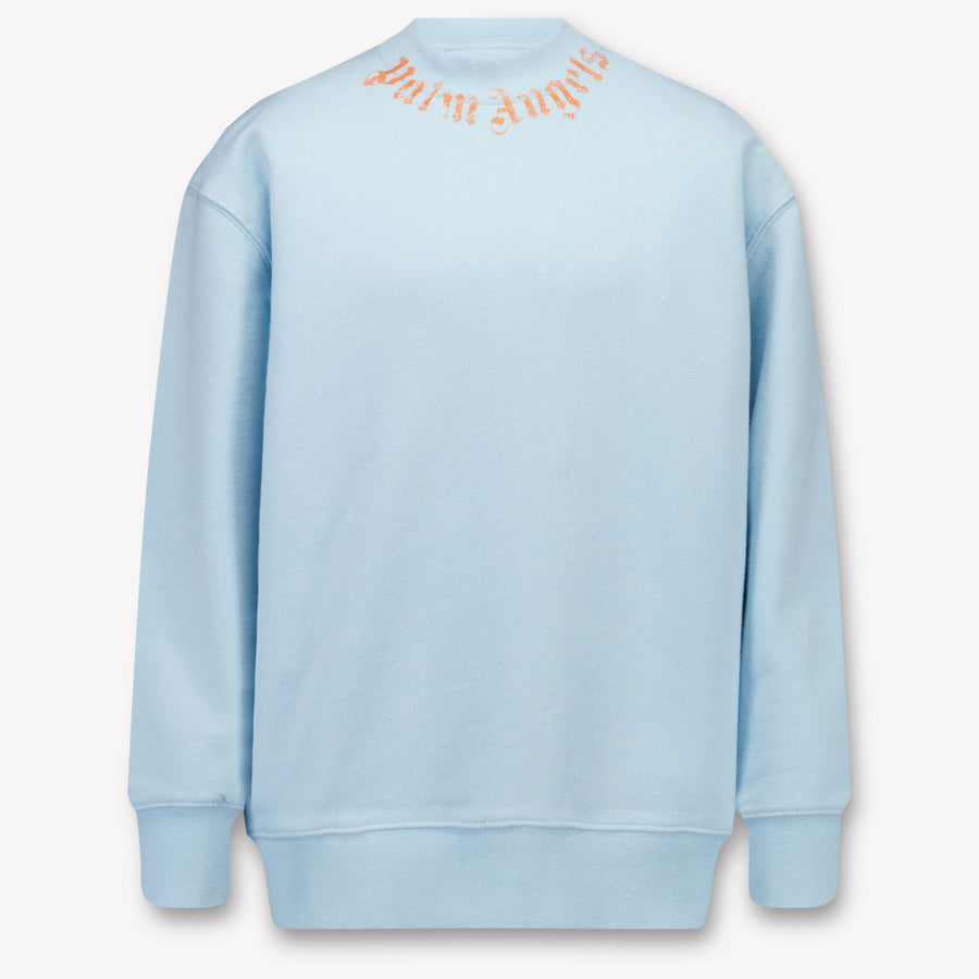 Palm Angels Kinder Jongens Trui In Licht Blauw