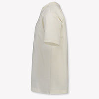 Palm Angels Kinder Jongens T-Shirt In Off White