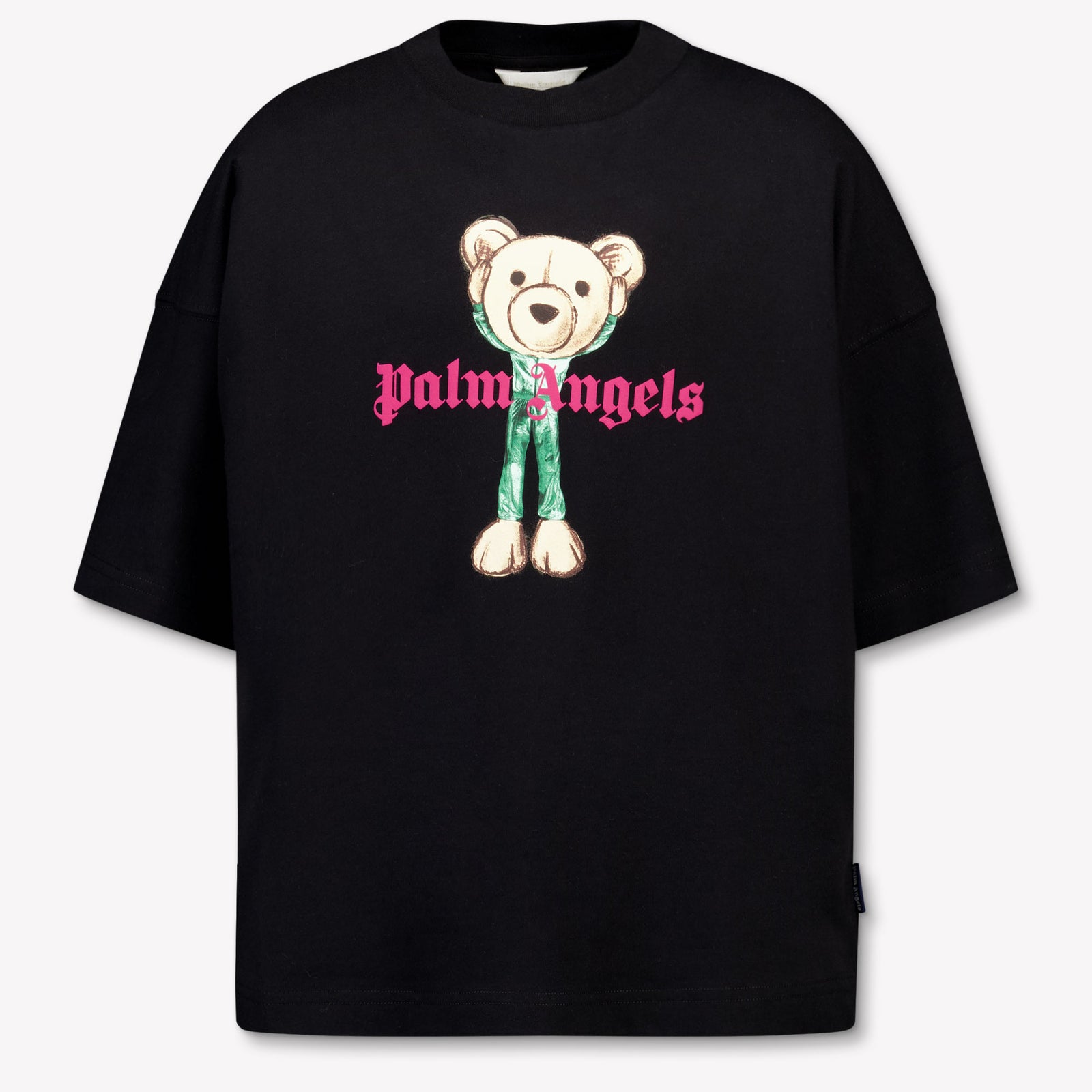 Palm Angels Kids Boys T-Shirt In Black