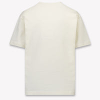 Palm Angels Kinder Jongens T-Shirt In Off White