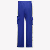 Palm Angels Kids Boys Pants In Blue