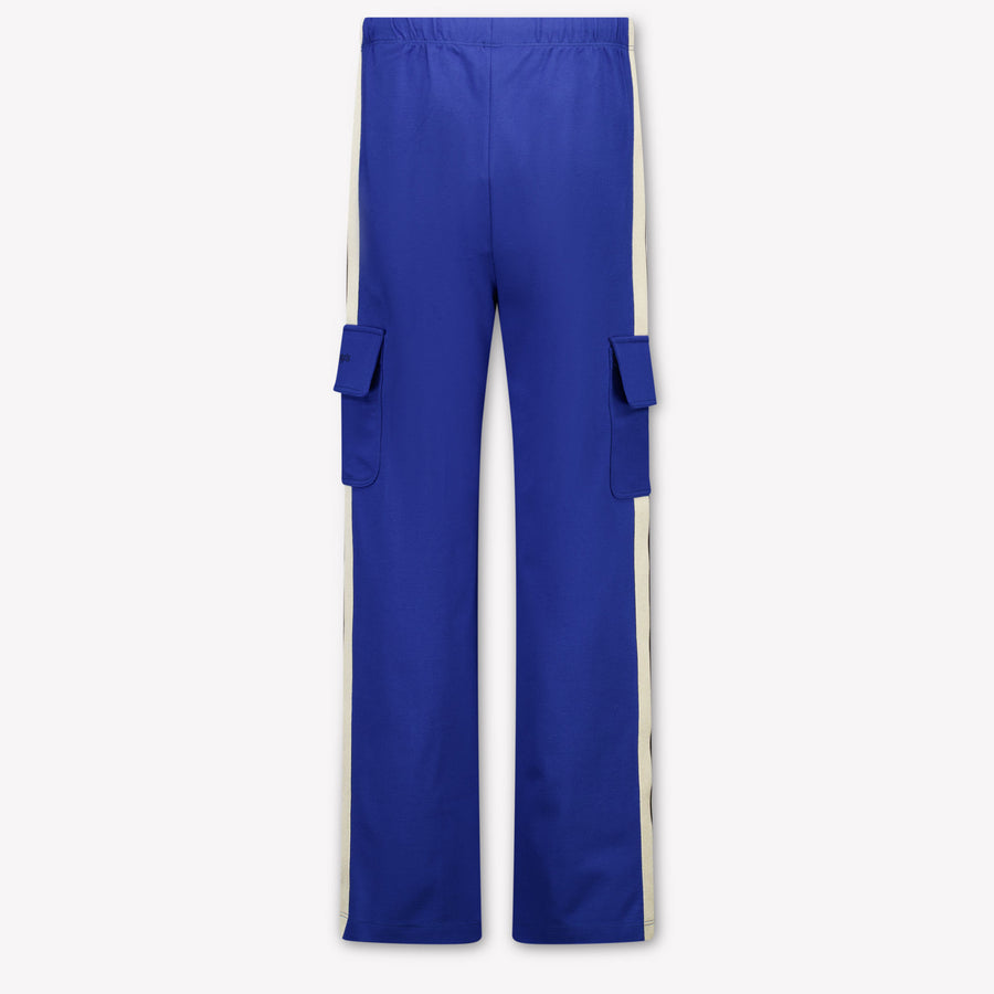 Palm Angels Kids Boys Pants In Blue