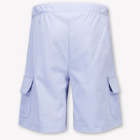 Palm Angels Kinder Jongens Shorts In Licht Blauw
