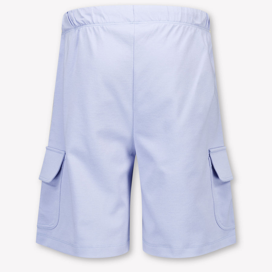 Palm Angels Kinder Jongens Shorts In Licht Blauw