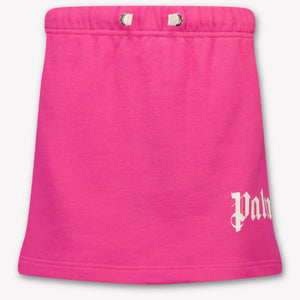Palm Angels Kids Girls Skirt In Fuchsia