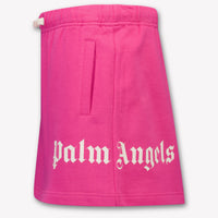 Palm Angels Kids Girls Skirt In Fuchsia