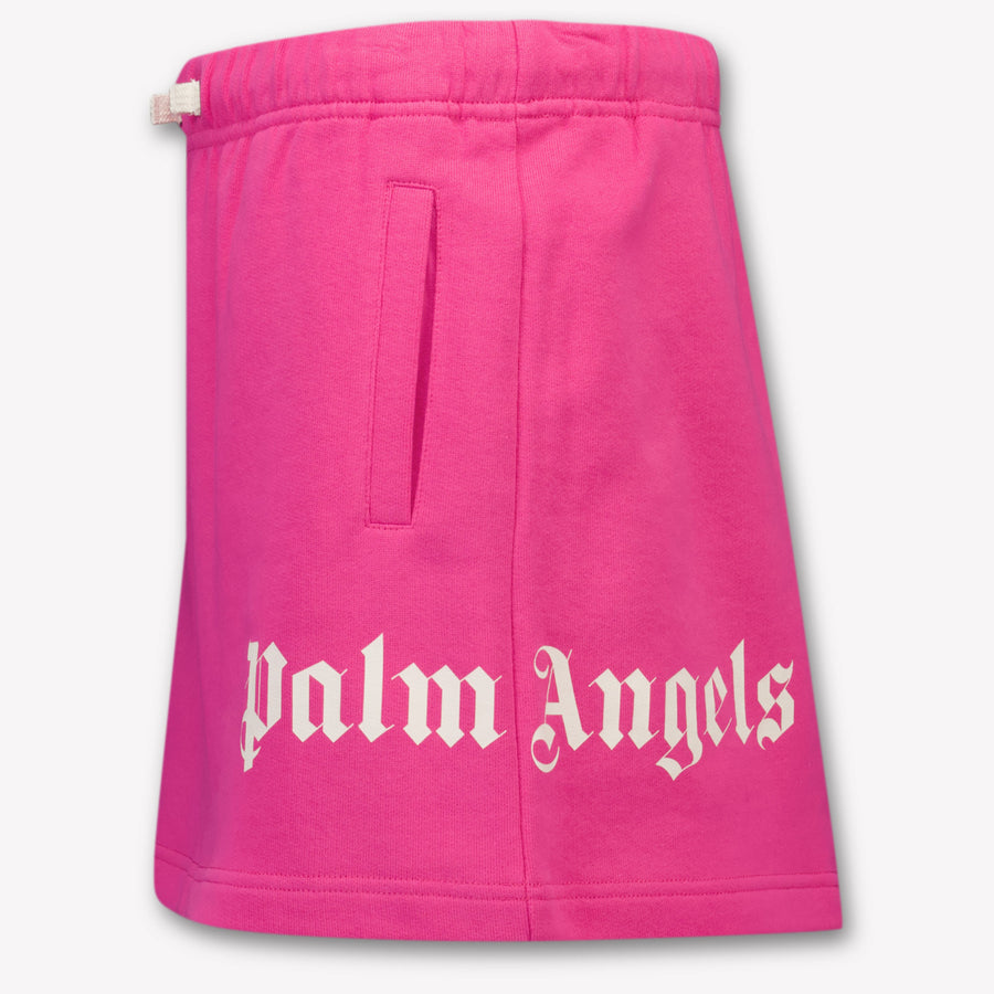 Palm Angels Kids Girls Skirt In Fuchsia