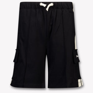 Palm Angels Kinder Jongens Shorts In Zwart