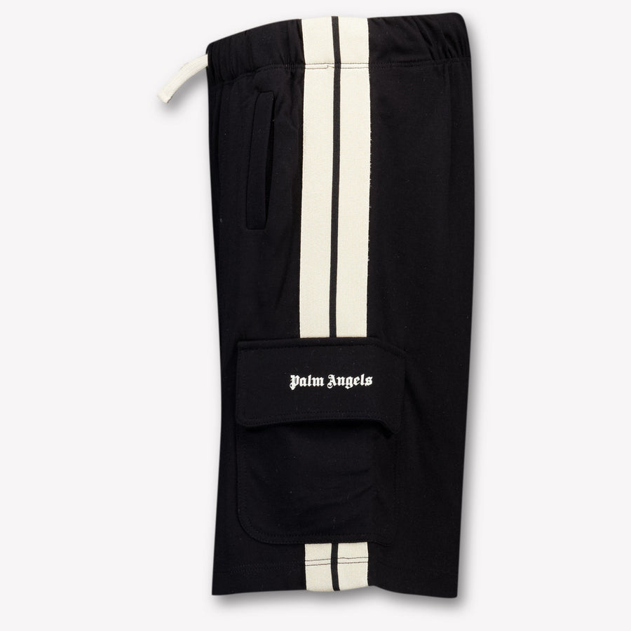 Palm Angels Kinder Jongens Shorts In Zwart