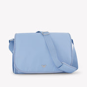 Armani Baby Unisex Diaper Bag In Light Blue