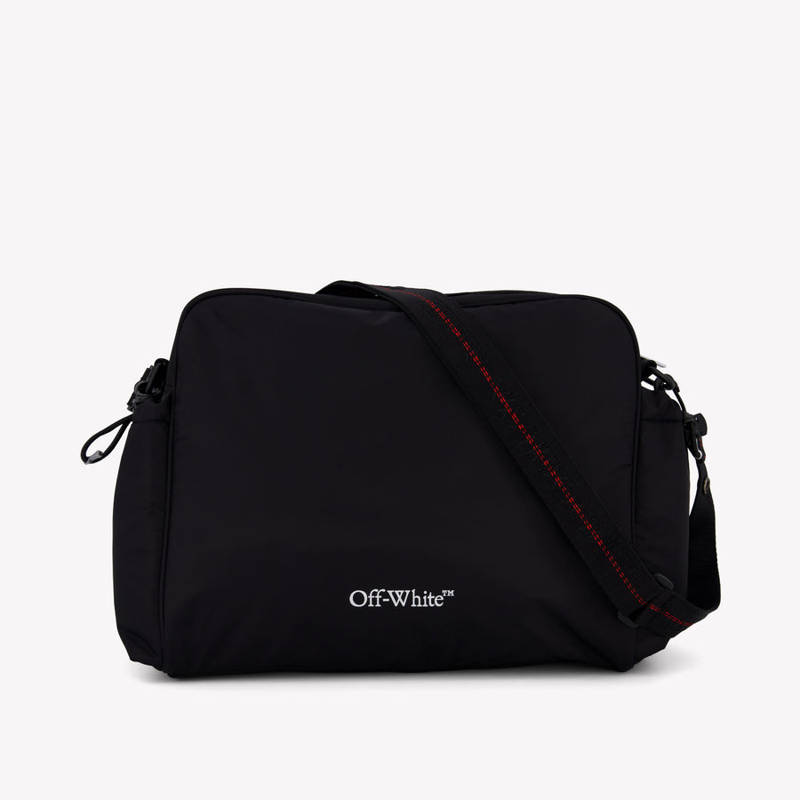 Off-White Baby Unisex Luiertas In Zwart