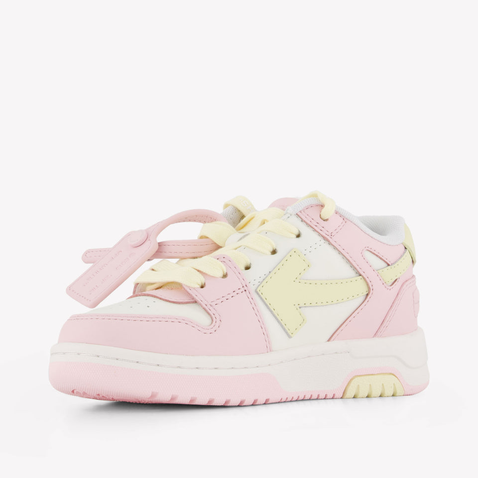 Off-White Girls Sneakers In Pink