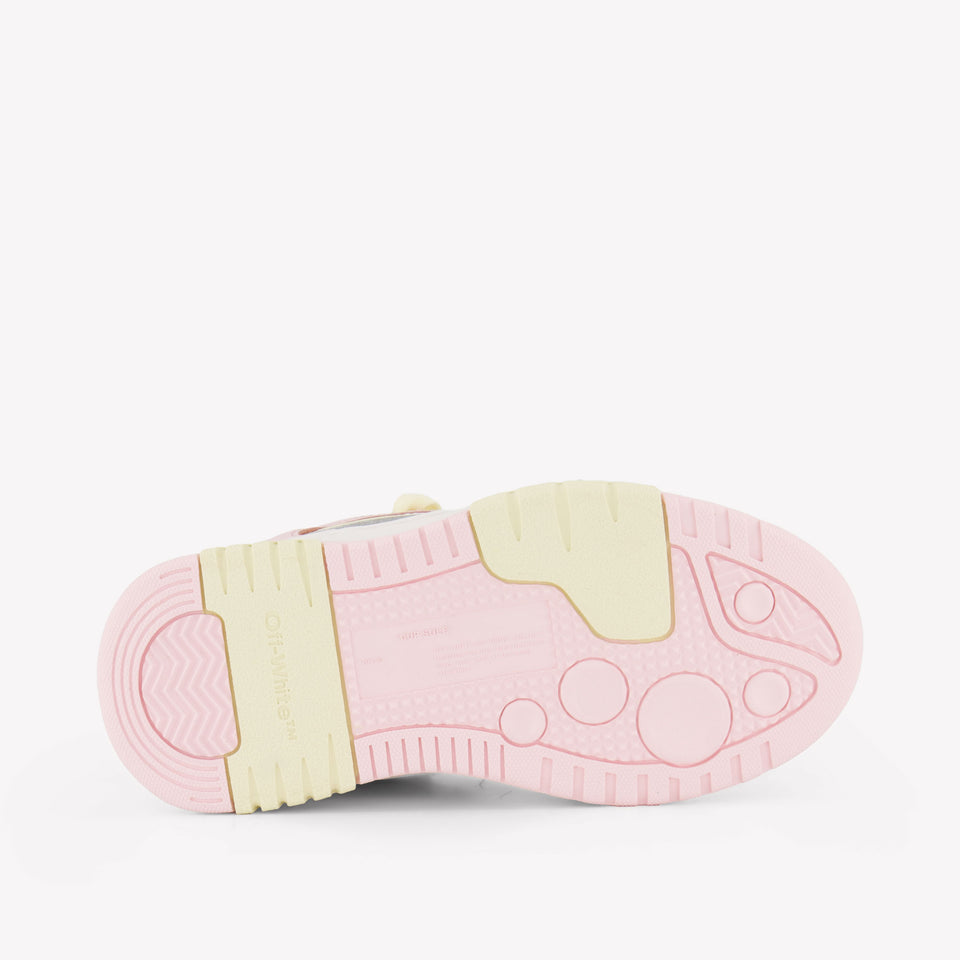 Off-White Girls Sneakers In Pink
