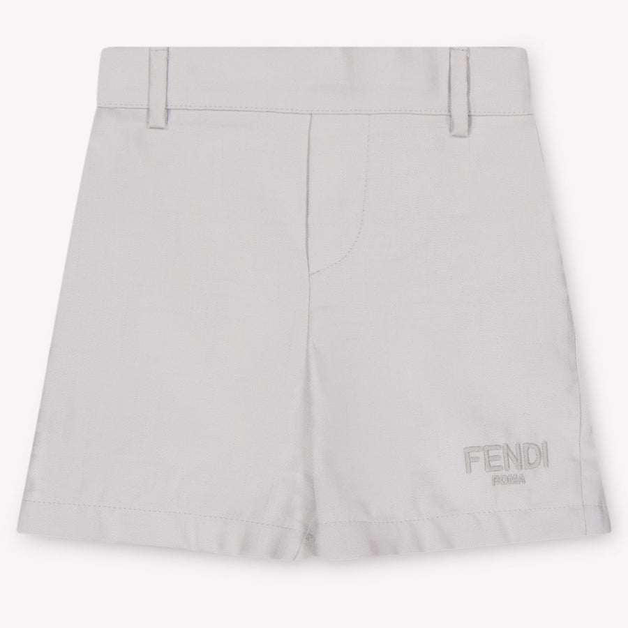 Fendi Baby Boys Set in Light Grey