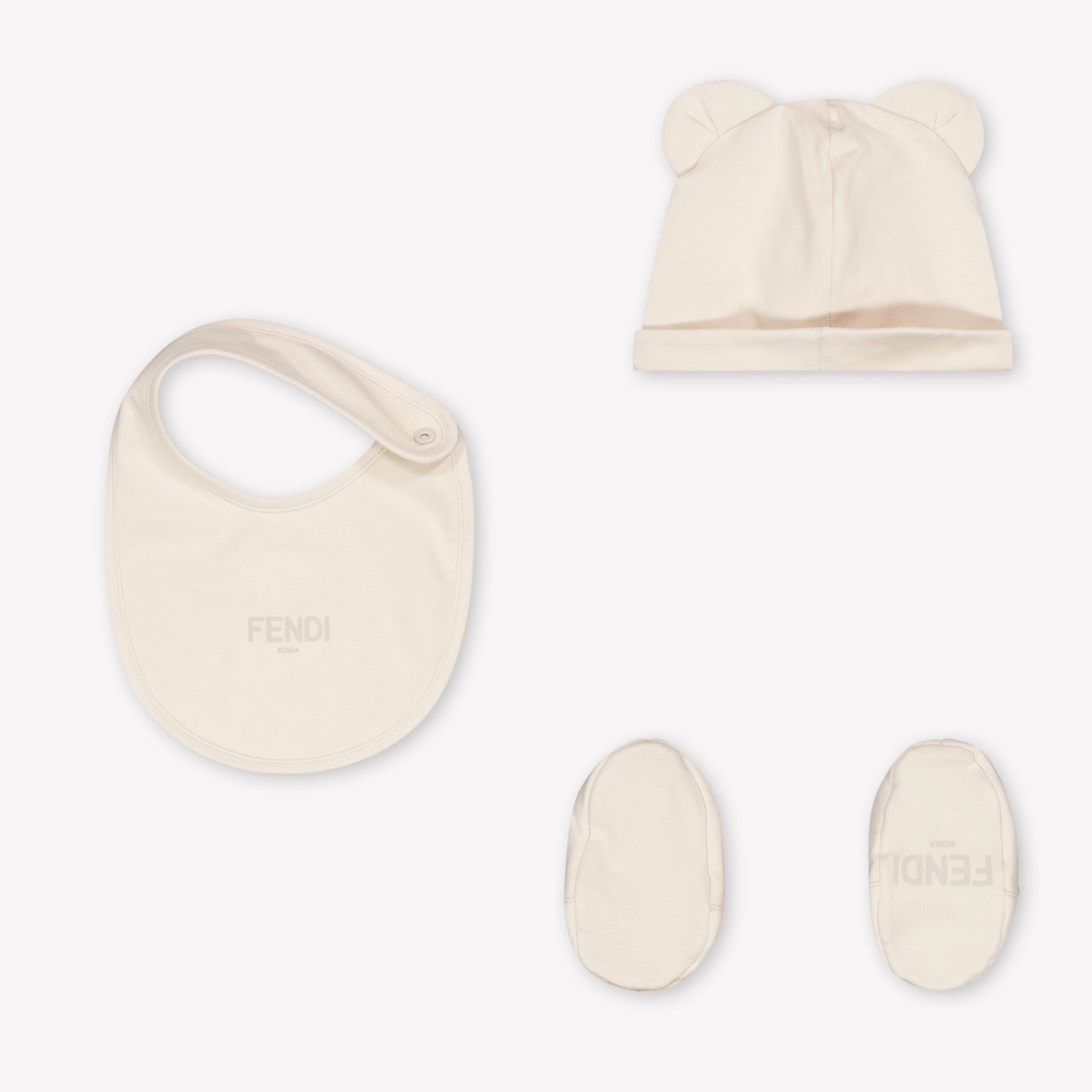 Fendi Baby Unisex Accessoire In Beige