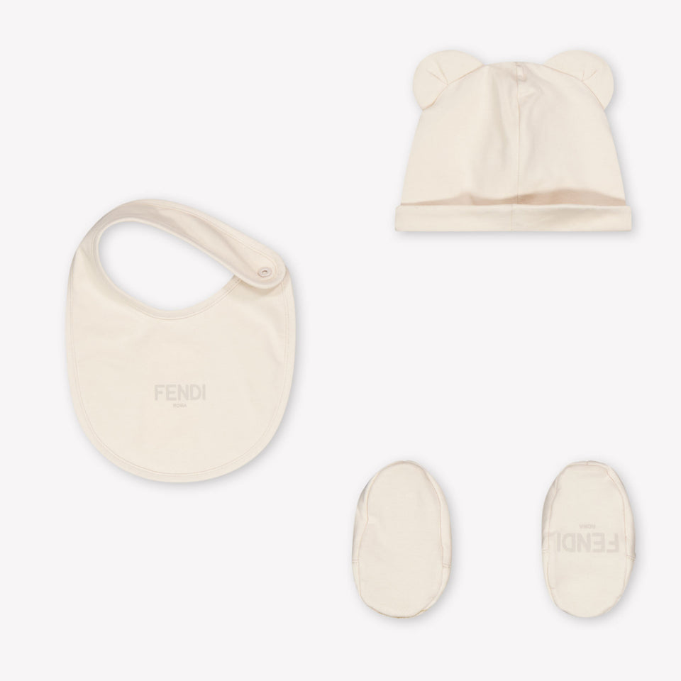 Fendi Baby Unisex Accessoire In Beige