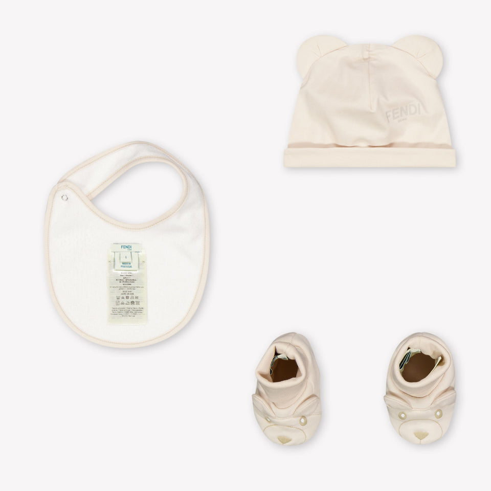 Fendi Baby Unisex Accessoire In Beige