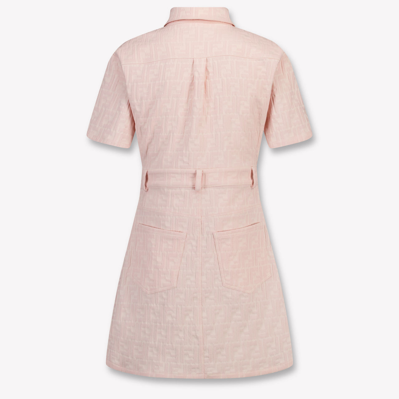 Fendi Kinder Meisjes Jurk In Licht Roze