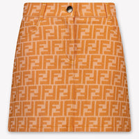 Fendi Kinder Meisjes Rokje In Oranje