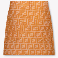 Fendi Kinder Meisjes Rokje In Oranje