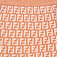 Fendi Kids Girls Skirt In Orange