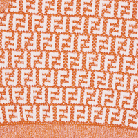 Fendi Kids Girls T-Shirt In Orange