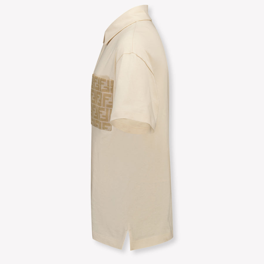 Fendi Kinder Jongens Polo In Beige
