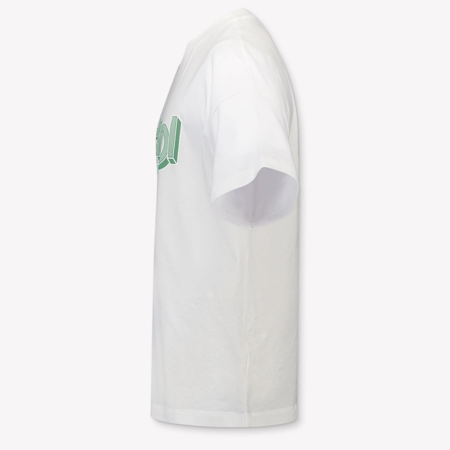 Fendi Kids Boys T-Shirt In Light Green