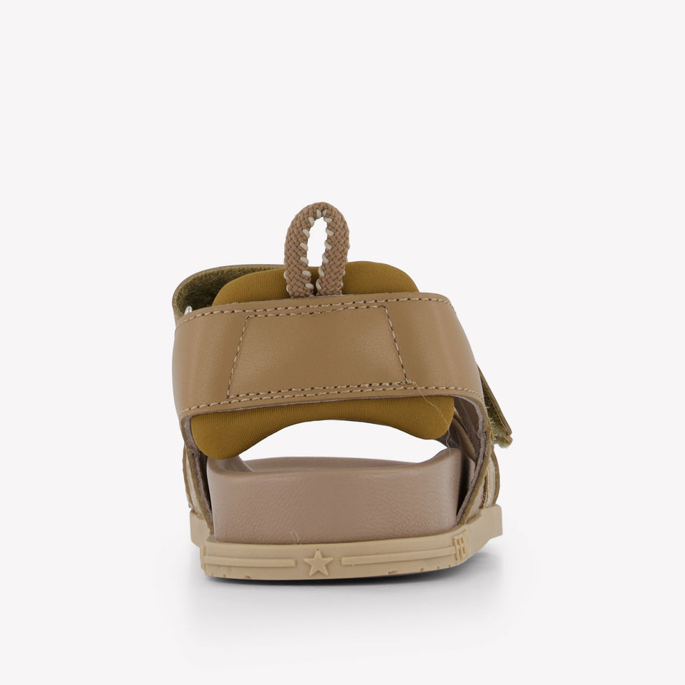 Fendi Unisex Sandals In Beige