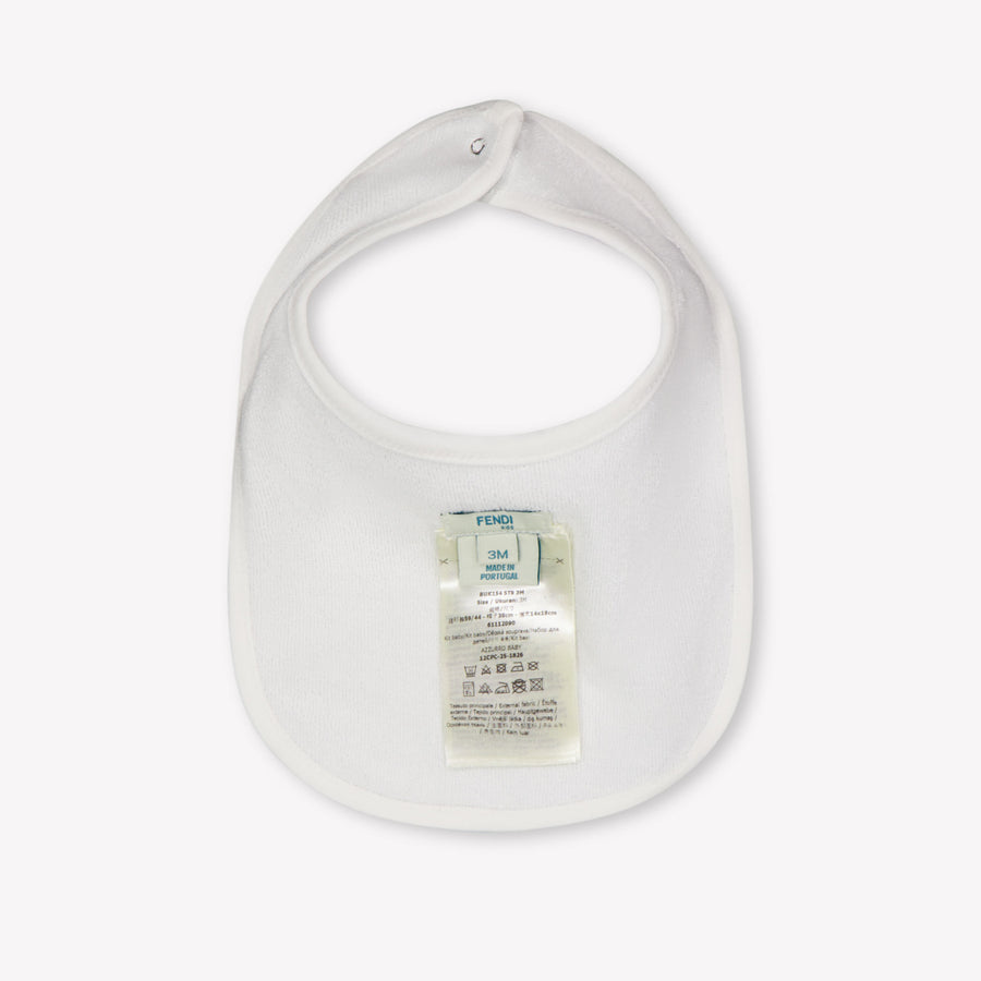 Fendi Baby Unisex Playsuit In Light Blue