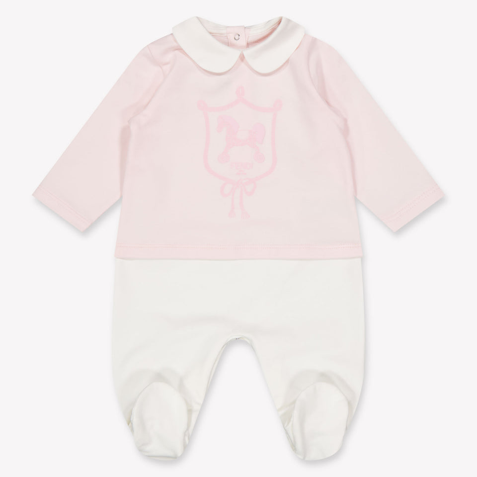 Fendi Baby Unisex Boxpakje In Licht Roze
