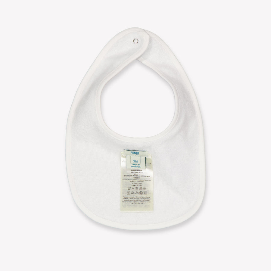 Fendi Baby Unisex Playsuit In Light Blue
