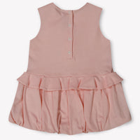 Fendi Baby Girls Dress In Light Pink