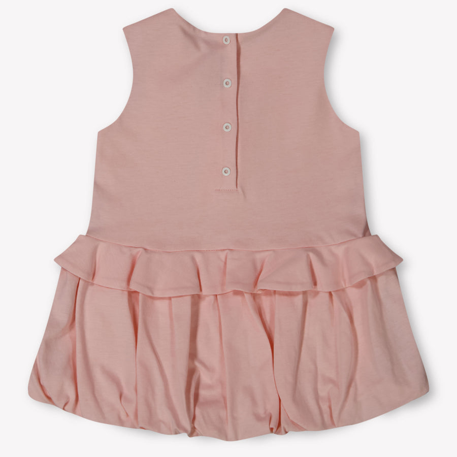 Fendi Baby Girls Dress In Light Pink