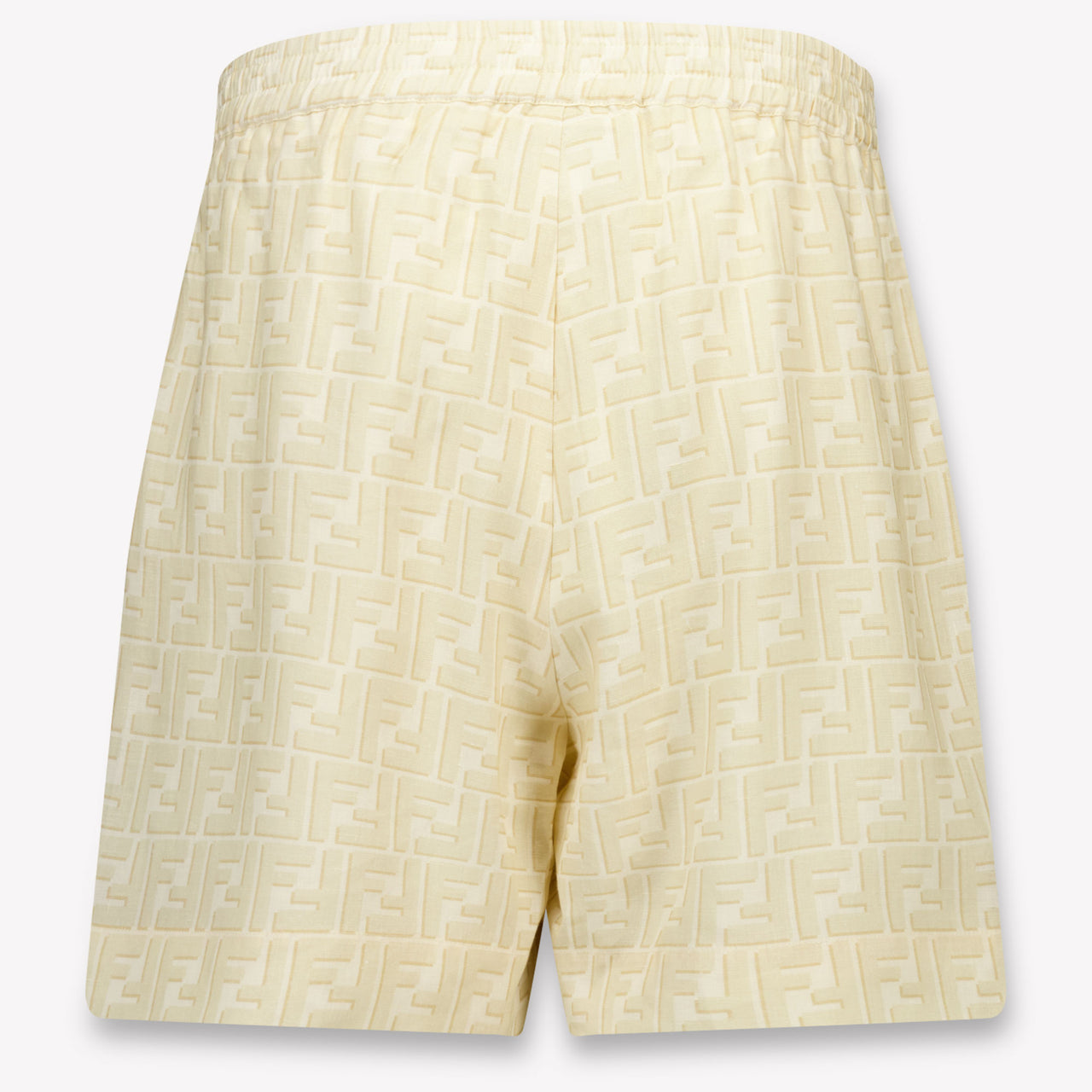 Fendi Kids Boys Shorts In Light Beige