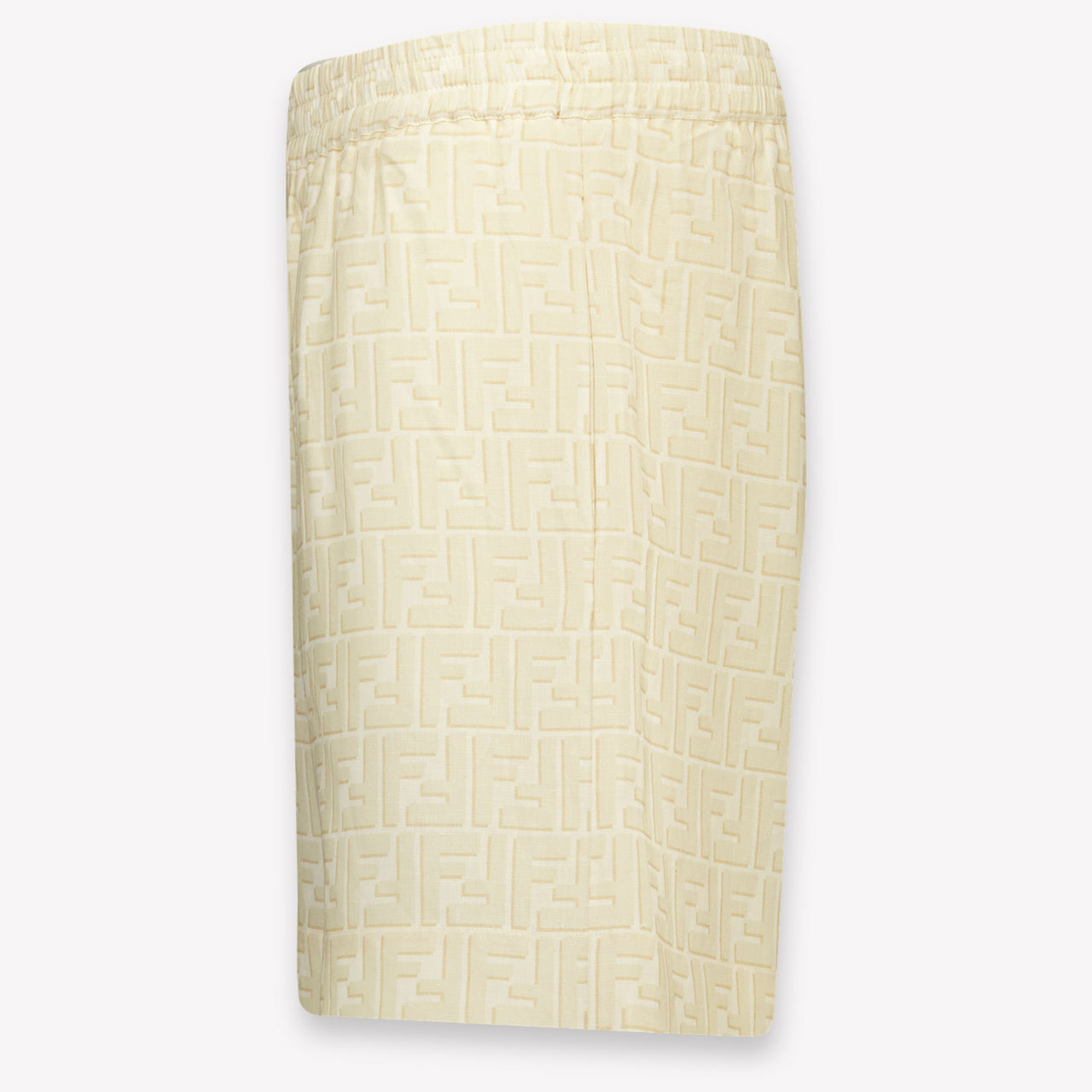 Fendi Kids Boys Shorts In Light Beige
