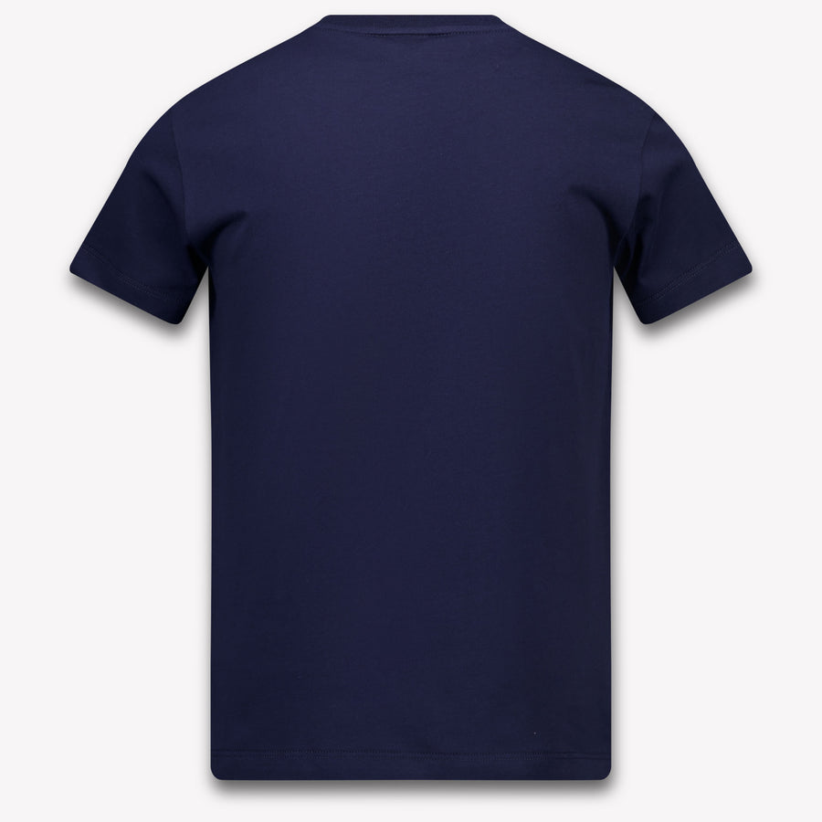 Fendi Kids Boys T-Shirt In Navy