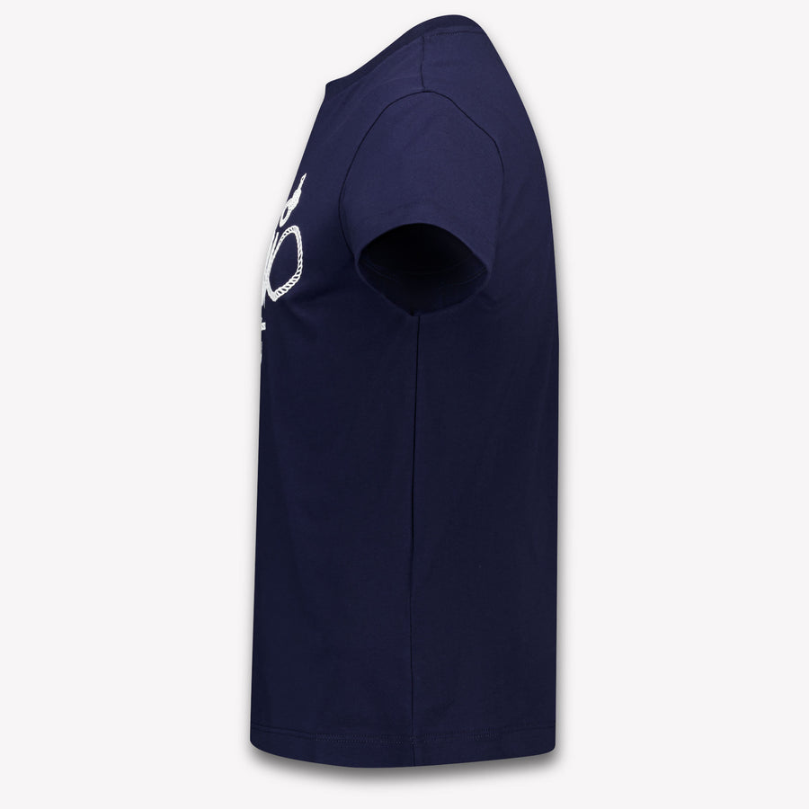 Fendi Kids Boys T-Shirt In Navy